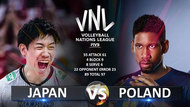 Japan vs poland - semifinals | men's vnl 2023 Japan vs poland - semifinals | men's vnl 2023