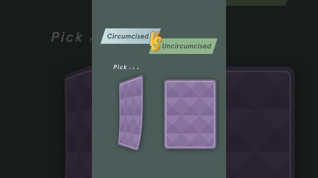 Circumcised vs uncircumcised penis #uroquiz Circumcised vs uncircumcised penis #uroquiz