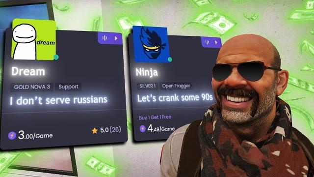 Paying e-girls to play cs:go Paying e-girls to play cs:go