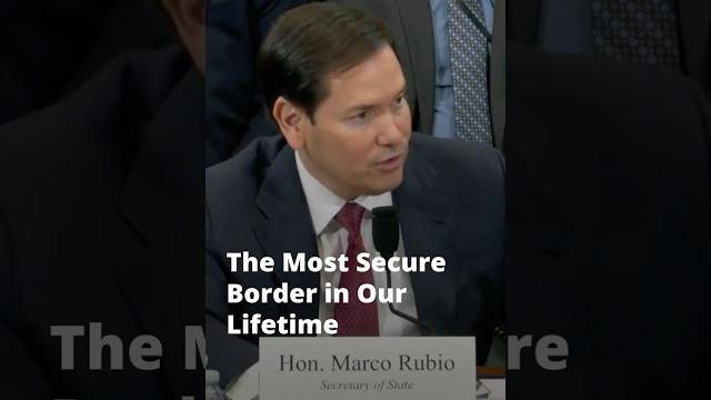 The most secure border in our lifetime The most secure border in our lifetime