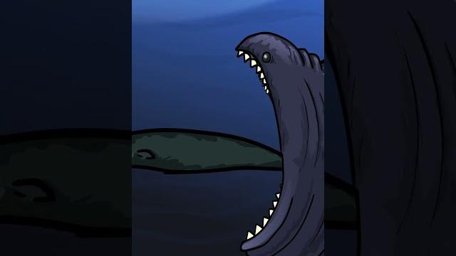 The bloop vs megalodon | bite fight #shorts #animation The bloop vs megalodon | bite fight #shorts #animation
