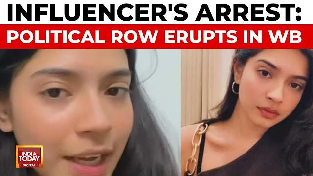 Social media influencer sharmistha panoli's arrest sparks political storm in west bengal Social media influencer sharmistha panoli's arrest sparks political storm in west bengal