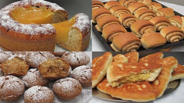 Постная выпечка. сразу 4 рецепты без яиц и молочных продуктов / постные рецепты для поста Постная выпечка. сразу 4 рецепты без яиц и молочных продуктов / постные рецепты для поста