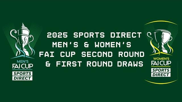 Live | 2025 sports direct women's fai cup first round draw & men's fai cup second round draw Live | 2025 sports direct women's fai cup first round draw & men's fai cup second round draw