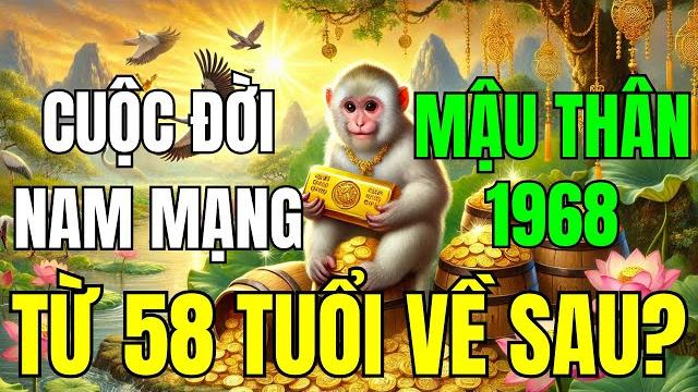 Tử vi trọn đời nam tuổi mậu thân 1968, từ 58 tuổi về sau như thế nào? vận may nào đang chờ đợi? Tử vi trọn đời nam tuổi mậu thân 1968, từ 58 tuổi về sau như thế nào? vận may nào đang chờ đợi?