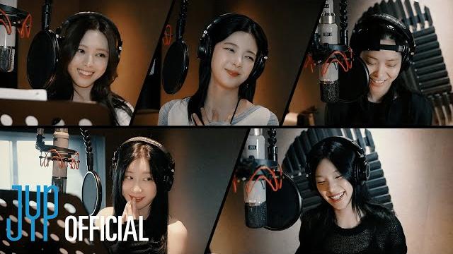 Itzy 'girls will be girls' album recording behind Itzy 'girls will be girls' album recording behind