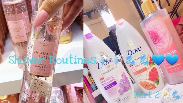 Tik tok shower routines part 2 Tik tok shower routines part 2