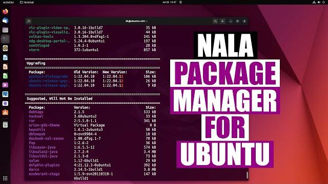 Nala is a new package manager for debian and ubuntu Nala is a new package manager for debian and ubuntu