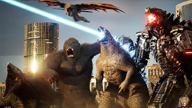 Monsters of godzilla vs kong: size comparison (2021) Monsters of godzilla vs kong: size comparison (2021)