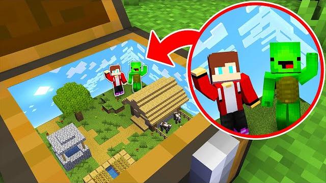 Minecraft, but i'm really small Minecraft, but i'm really small