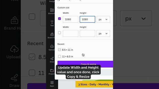 The magic of canva pro's resizing tool The magic of canva pro's resizing tool