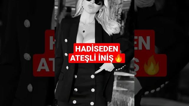 Hadi̇se'ni̇n son sahne şovu yürekleri̇ ziplatti! Hadi̇se'ni̇n son sahne şovu yürekleri̇ ziplatti!