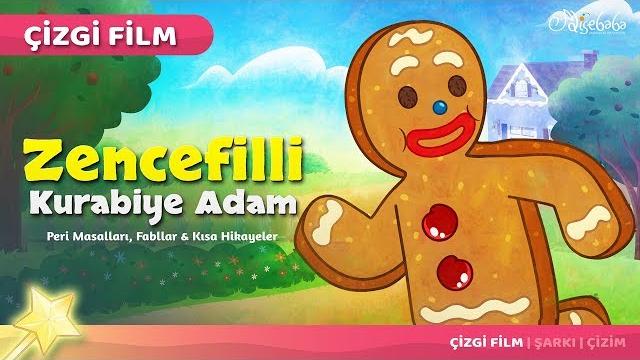 Adisebaba çizgi film masallar - zencefilli kurabiye adam Adisebaba çizgi film masallar - zencefilli kurabiye adam