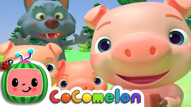 Three little pigs | cocomelon nursery rhymes & kids songs Three little pigs | cocomelon nursery rhymes & kids songs