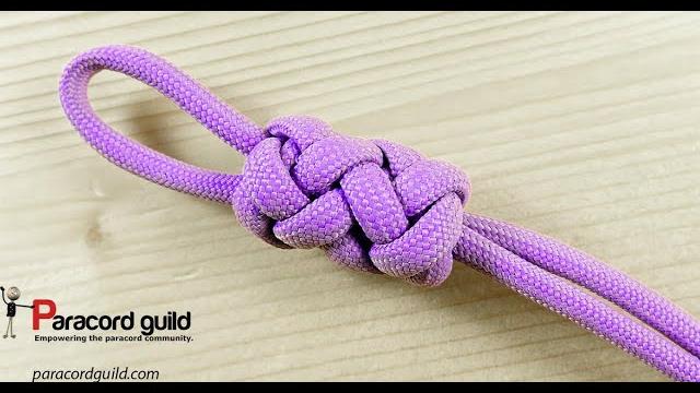 Gaucho stopper knot- 2 strand 4 bight Gaucho stopper knot- 2 strand 4 bight