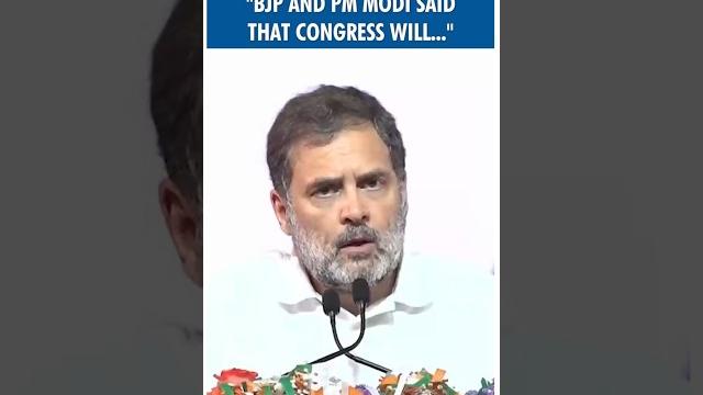#shorts | 'bjp and pm modi said..': rahul gandhi | siddaramaiah | dk shivakumar | mallikarjun kharge #shorts | 'bjp and pm modi said..': rahul gandhi | siddaramaiah | dk shivakumar | mallikarjun kharge