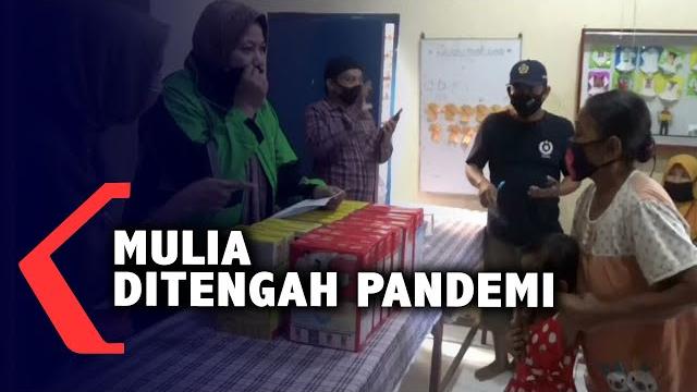 Ojol berbagi susu bayi Ojol berbagi susu bayi