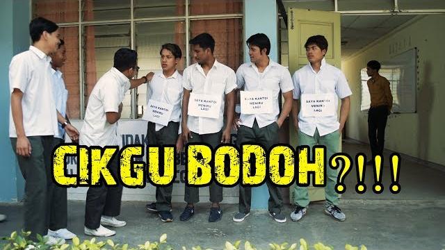 Berani cikgu nak rotan saya? Berani cikgu nak rotan saya?