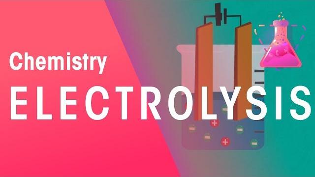 What is electrolysis | reactions | chemistry | fuseschool What is electrolysis | reactions | chemistry | fuseschool
