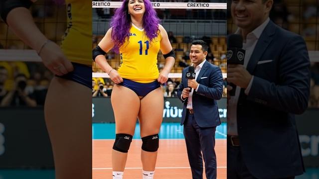 Very tall woman volleyball player's interview! 10ft. - #sportwomen #tallgirl #tallwoman #sport Very tall woman volleyball player's interview! 10ft. - #sportwomen #tallgirl #tallwoman #sport