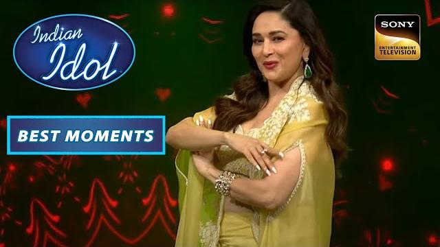 Indian idol season 13 | madhuri जी ने 30 साल बाद "choli ke peeche" पर दिखाए अपने जलवे | best moments Indian idol season 13 | madhuri जी ने 30 साल बाद "choli ke peeche" पर दिखाए अपने जलवे | best moments