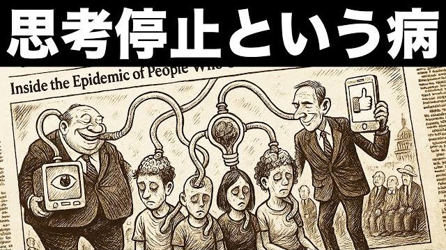【危険】今、日本人が自分の頭で考えられなくなっている理由 【危険】今、日本人が自分の頭で考えられなくなっている理由