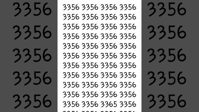 Locate 3365 in 5 seconds #iq #shorts Locate 3365 in 5 seconds #iq #shorts