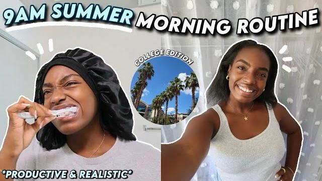 Productive summer morning routine 2025 Productive summer morning routine 2025