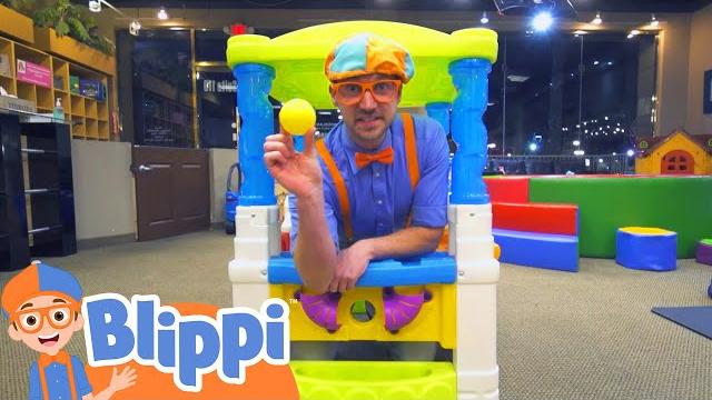 Blippi visits an indoor playground | kids fun & educational cartoons | moonbug play and learn Blippi visits an indoor playground | kids fun & educational cartoons | moonbug play and learn