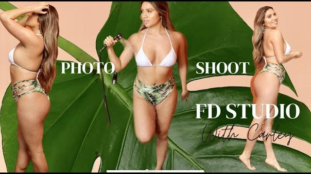 Bikini rain shoot - bts with carly Bikini rain shoot - bts with carly