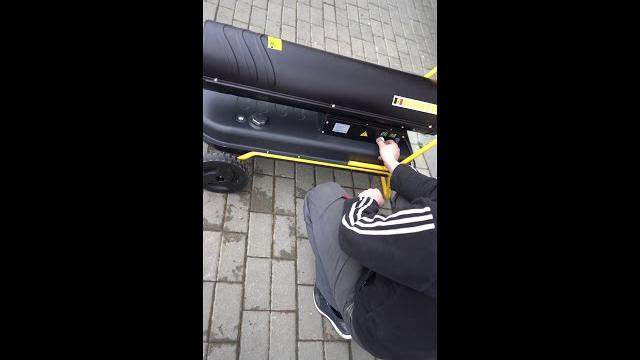 Запуск дизельной пушки hamer Запуск дизельной пушки hamer