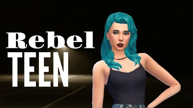 The sims 4: rebel teen | alissa The sims 4: rebel teen | alissa