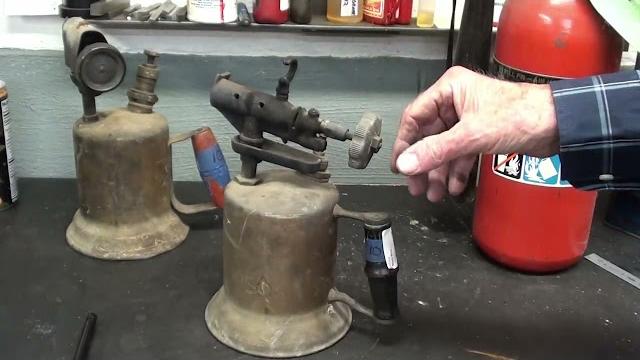 Antique blowtorch fun #1051 tubalcain Antique blowtorch fun #1051 tubalcain