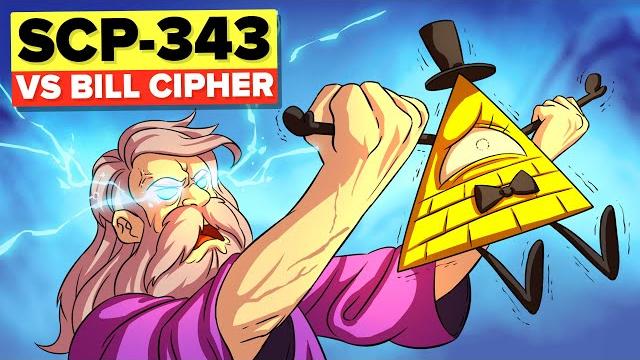 Scp-343 god vs bill cipher from gravity falls Scp-343 god vs bill cipher from gravity falls