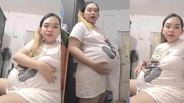 Bumil twins live perut besar Bumil twins live perut besar