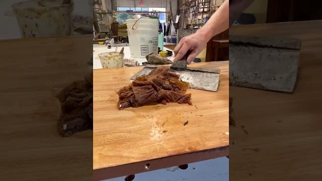 Stripping a table top #refinish #refinishedfurniture #furniture #restoration #stripping Stripping a table top #refinish #refinishedfurniture #furniture #restoration #stripping