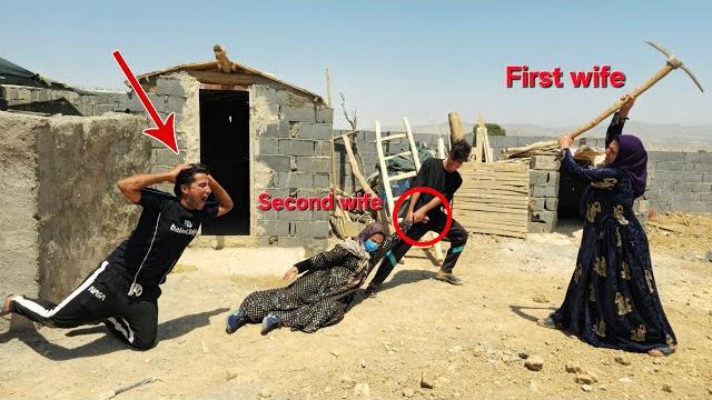 Incident in the life of iranian nomads: pari hand injured while searching for hormet Incident in the life of iranian nomads: pari hand injured while searching for hormet