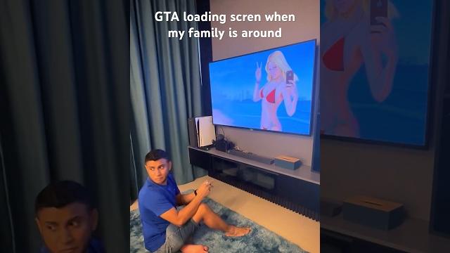 Gta loading screen when family is around, the struggle is real | gta 5 gamers #gta5 #ps5 Gta loading screen when family is around, the struggle is real | gta 5 gamers #gta5 #ps5