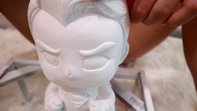 Instructions to paint a beautiful superman figure to make a birthday gift part 1 - mp88 lifestyle Instructions to paint a beautiful superman figure to make a birthday gift part 1 - mp88 lifestyle