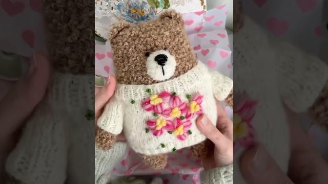 Мк по вязанию мишек спицами или крючком на сайте,ссылка описании канала #вязаныеигрушки #амигуруми Мк по вязанию мишек спицами или крючком на сайте,ссылка описании канала #вязаныеигрушки #амигуруми