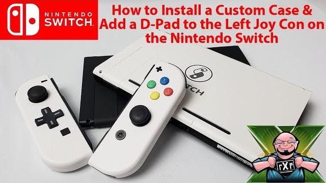 How to install the basstop custom case & d-pad on the nintendo switch joy cons & switch How to install the basstop custom case & d-pad on the nintendo switch joy cons & switch