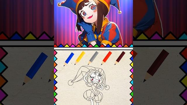 Help pomni color a painting: which color is wrong #theamazingdigitalcircus #shorts #pomni #jax Help pomni color a painting: which color is wrong #theamazingdigitalcircus #shorts #pomni #jax