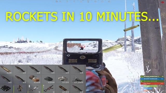 Solo snowballing to row of rockets in 10 minutes Solo snowballing to row of rockets in 10 minutes