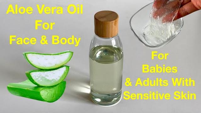 Best method of how to make aloe vera oil to use on babies and adults with sensitive skin Best method of how to make aloe vera oil to use on babies and adults with sensitive skin