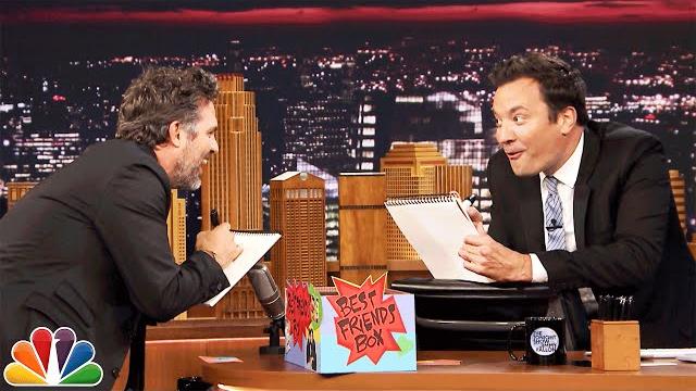 Best friends challenge with mark ruffalo Best friends challenge with mark ruffalo