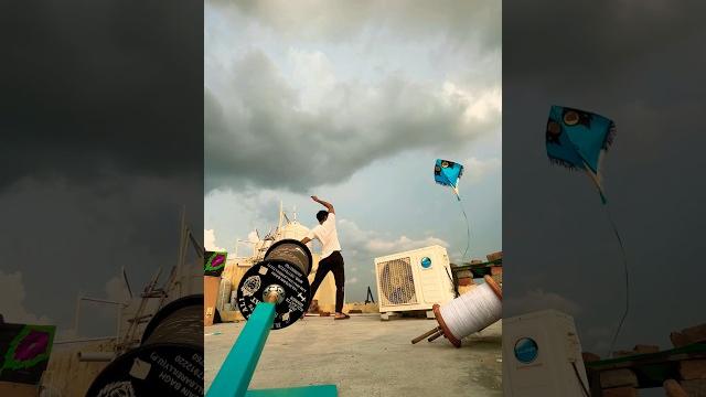 Big kite flying Big kite flying