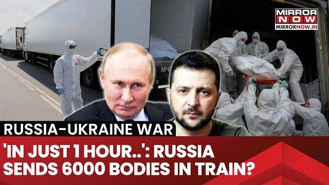 Russia to send 6000 bodies of ukrainian soldiers, blames kyiv for failing to confirm receipt Russia to send 6000 bodies of ukrainian soldiers, blames kyiv for failing to confirm receipt