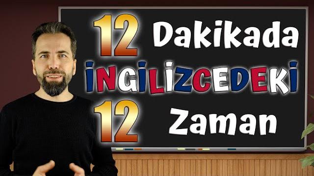 İngilizce zamanlar konu anlatımı İngilizce zamanlar konu anlatımı