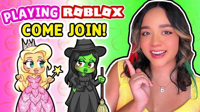 Join me on roblox!! (dress to impress & wicked rp) Join me on roblox!! (dress to impress & wicked rp)