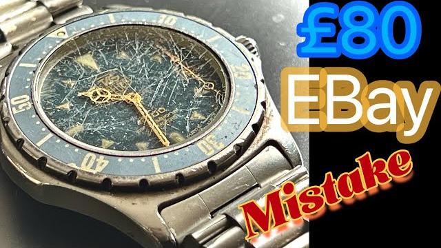 Rare moon dust edition tag heuer restoration Rare moon dust edition tag heuer restoration